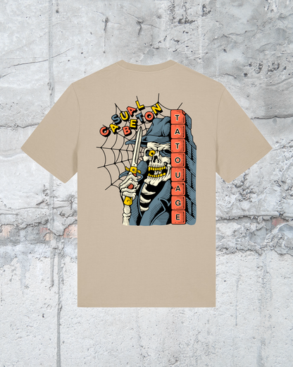 Édition 001 — Web of the Dead Bones — Sable [T-Shirt]