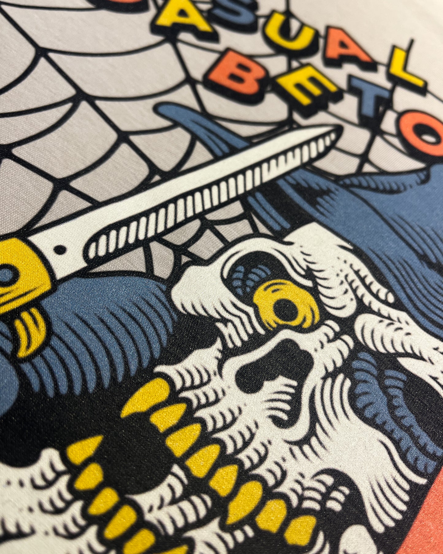 Édition 001 — Web of the Dead Bones — Sable [T-Shirt]