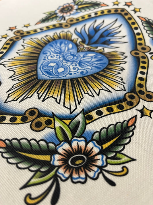 Édition 001 — Elsässisch Sacred Heart [Tote-Bag]